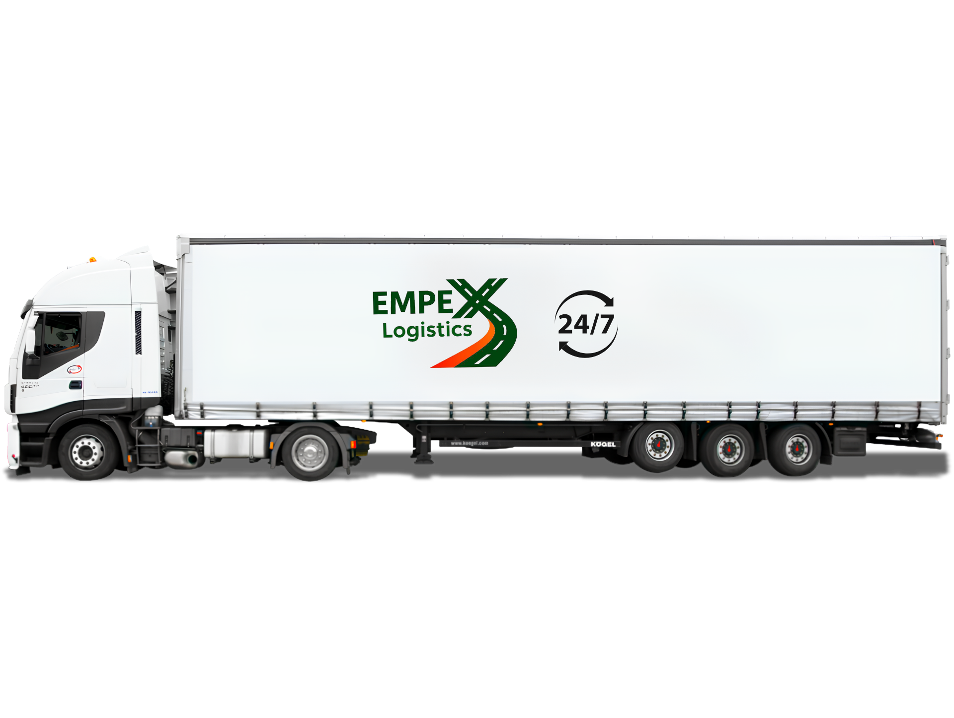 24 T Truck Curtain-sided